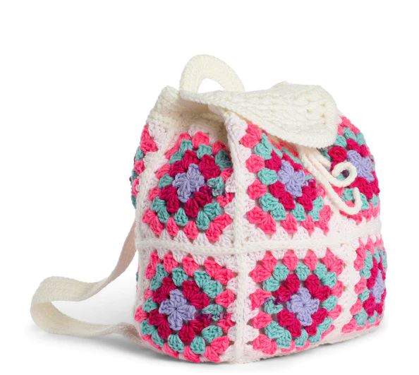 moogly on X: It's never been easier to #crochet a #backpack with granny  squares! 😍 Made easier than ever with Red Heart All in One Granny Square  yarn! 🌟 #Freecrochetpattern download:  #