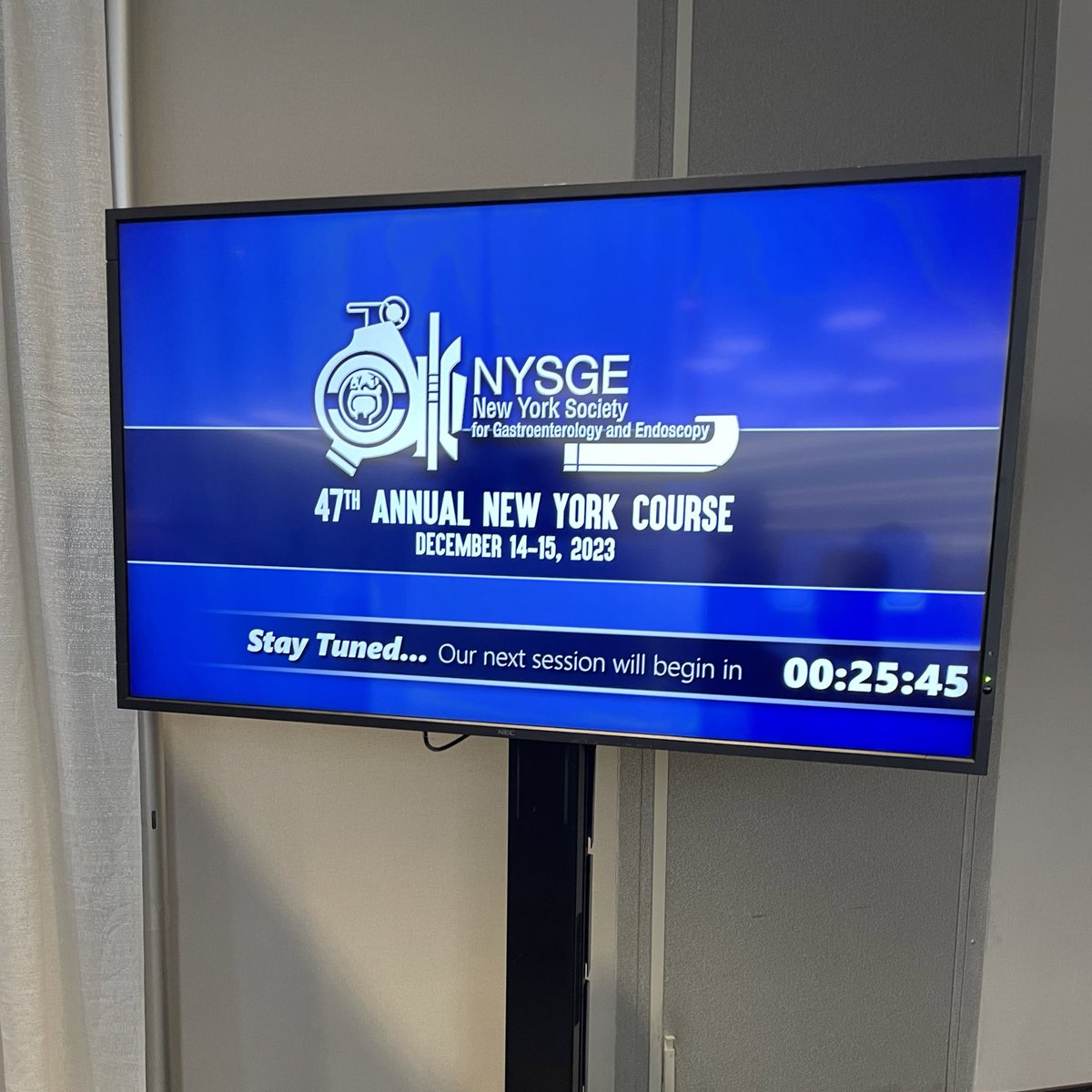 Join us at the @NYSGE annual New York course happening today and tomorrow! Engage with top-notch speakers and seize the chance to learn about cutting-edge diagnostic and treatment approaches to GI disorders. #GiTwitter #StayInformed