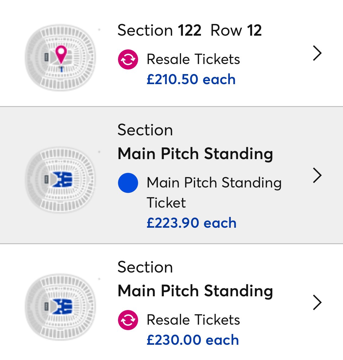 eltsy's tweet photo. ⁦@GreenDay⁩ so disappointing to see. Have seen you a number of times but never at this kind of price. Ridiculous. https://t.co/fussAy3Frx