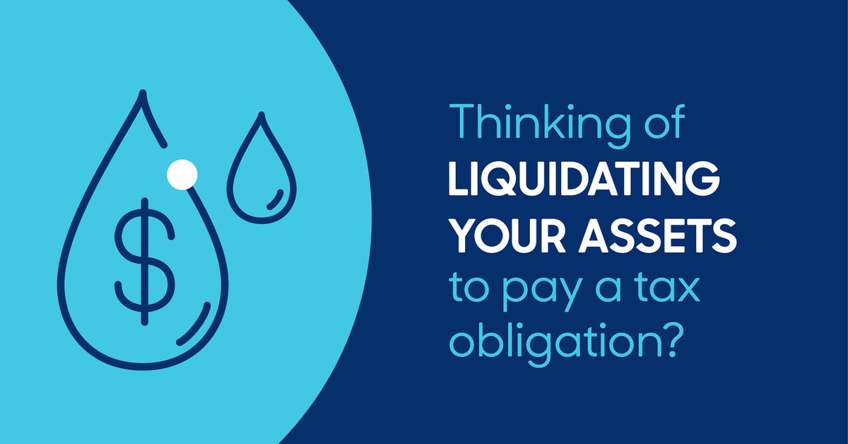 Thinking of liquidating your assets to pay a tax obligation? Let’s see if a securities-backed line of credit can help avoid disrupting your investment strategy.