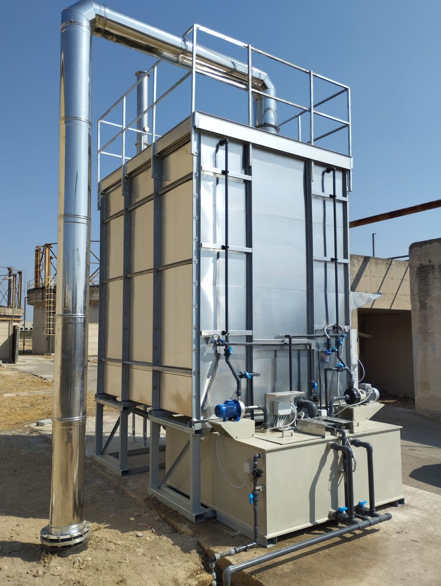 AirCleansrl's tweet image. Supply, installation our #advanced #deodorization system #CrumRubber™  #MonaShell® #biotrickling filters in #WWTP😷📷 #InnovativePMI #airtreatment #biotrickling #biotechnologies #proventechnologies #odourabatement #odourcontrol #airdepollution aircleansrl.com/en/new-supply-…