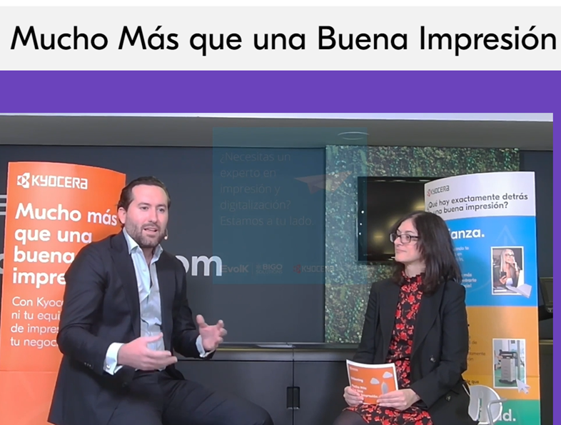 #Unboxing <a href="/KYOCERA_DS_ES/">KYOCERA DS España</a> Mas que una Buena Impresión con @evolk_es <a href="/B2bOfimatica/">B2B_OFIMATICA</a> y su gerente <a href="/rio_gago/">Pablo del Rio Gago</a> 
Muchas gracias Pablo por mostrar vuestro ejemplo en la sesión