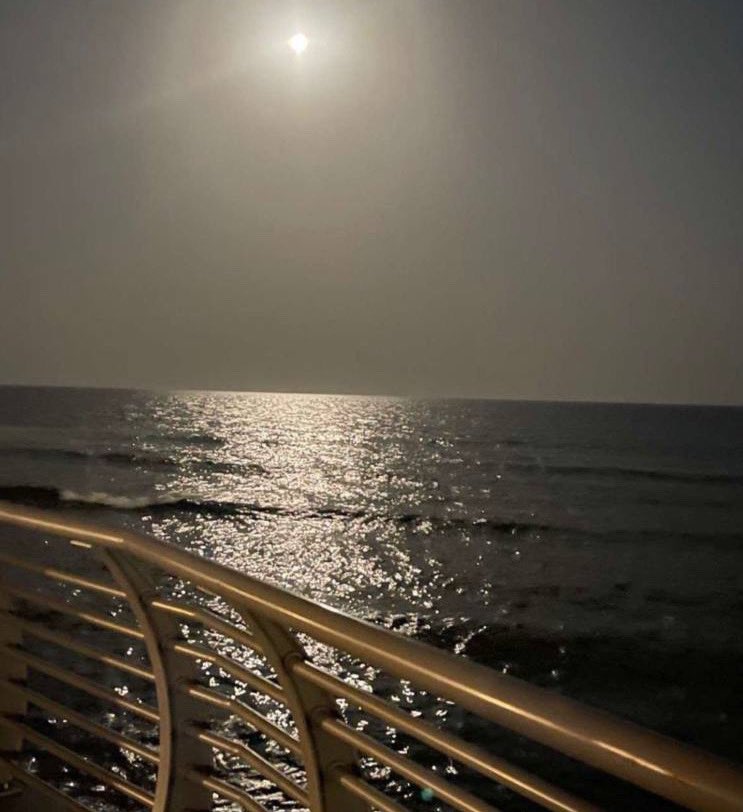 لو رمال البحر وأمواجه حُروف
وصف حُبِّك مايعبِّر بُه حكي♥️