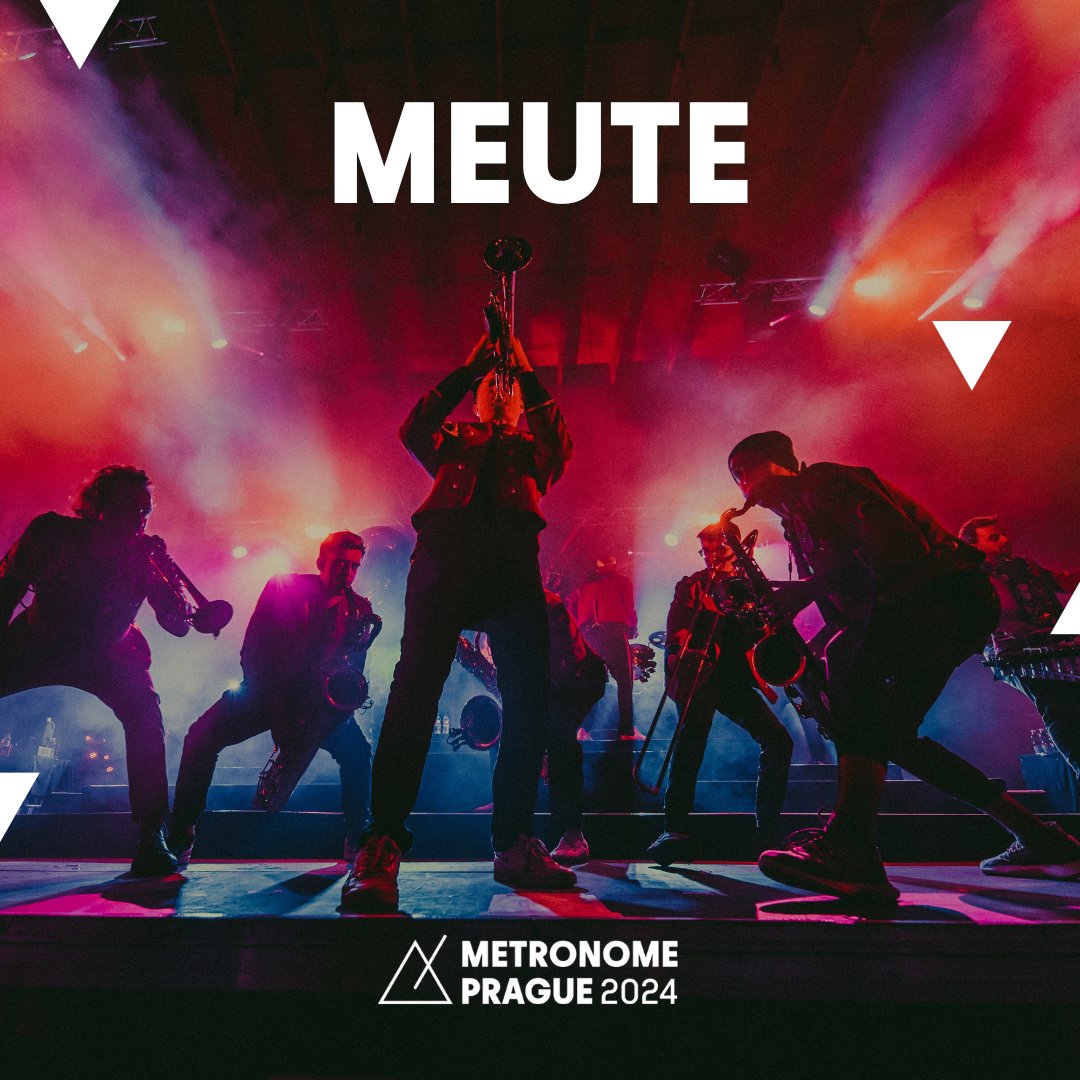 Are you ready for the combination of electronic music and brass instruments? Ladies and gentlemen, the German band Meute will be part of Metronome Prague 2024.📻🎷 👉 bit.ly/TICKETS_Metron…
