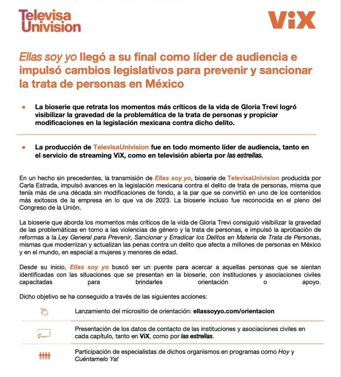 En enero la podrán disfrutar en Perú por las noches estelares de <a href="/atvpe/">ATV</a> <a href="/GloriaTrevi/">GloriaTrevi</a> <a href="/Televisa/">Televisa</a> <a href="/VIX/">ViX</a> 🎬