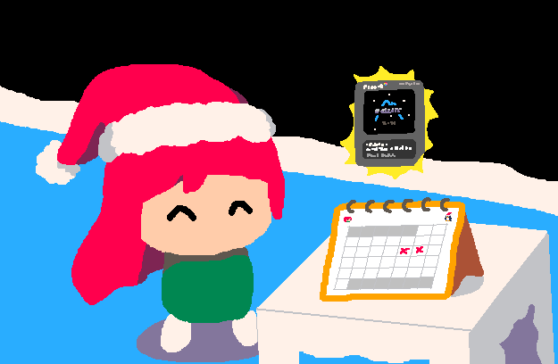 Check out the #Celeste Classic Advent Calendar- a *daily* #PICO8 <a href="/celeste_game/">Celeste</a>  mod for twelve days, organized by RubyRed! evergreengames.github.io/cchristmas/