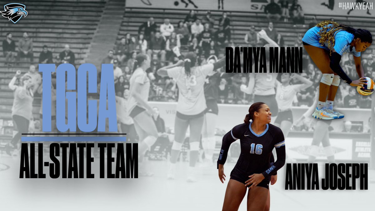 Congrats to <a href="/NiyaAJ_05/">Aniya Joseph</a> and <a href="/damya_mann21/">DaMya Mann</a> on earning a spot on the <a href="/AustinTGCA/">TGCA</a>  All-State Team!

#HawkYeah <a href="/NISDHarlan/">Harlan High School</a>