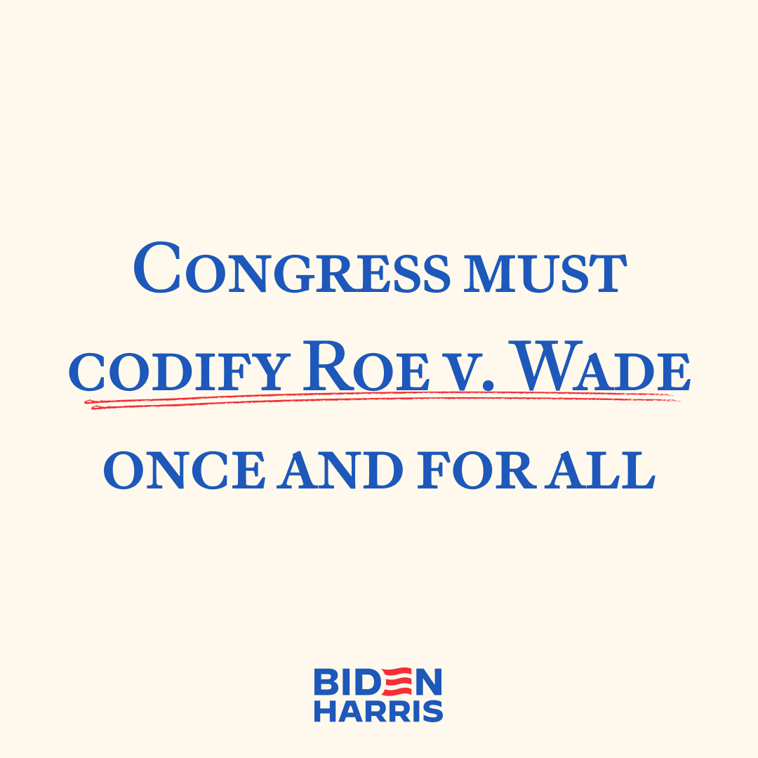 Legal and medical chaos, as we are witnessing in states like Texas, Kentucky, and Arizona, is a direct result of Roe v. Wade being overturned. As we predicted would happen, women’s health and lives now hang in the balance. The Vice President and I will continue to fight to…