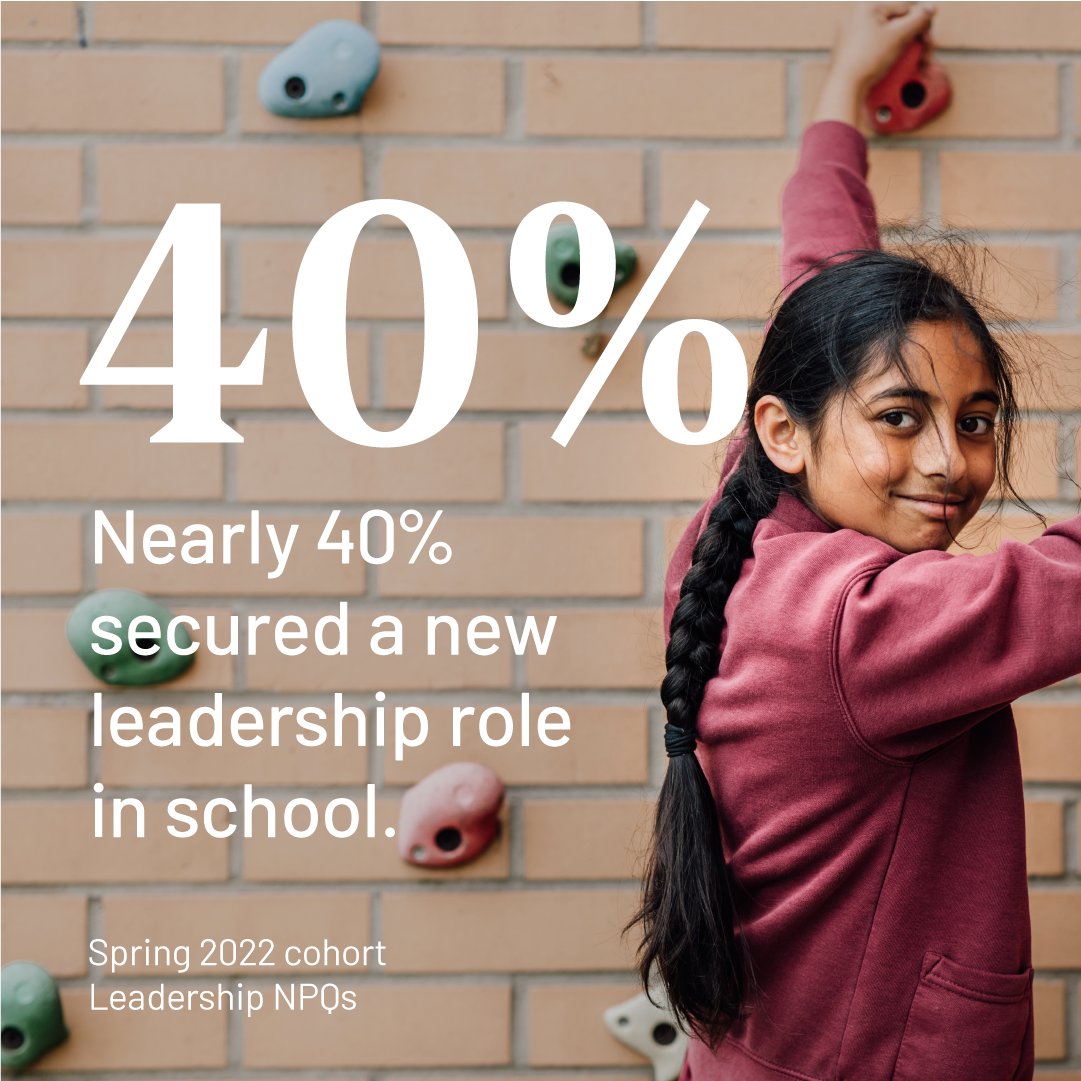 🚀 The sky’s the limit 🚀 👏 Nearly 40% of this year's Leadership NPQ graduates successfully secured a new leadership position by the time they completed the programme. 👉 Find out how an NPQ can take your career to the next level teachfirst.org.uk/npqs?utm_sourc…