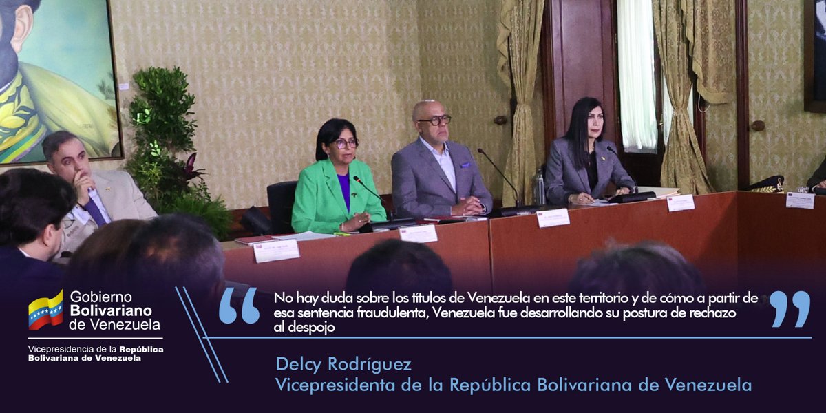 #EnFrases || El Acuerdo de Ginebra se mantiene como el único referente aceptable para #Venezuela en cuanto a la controversia sobre el #Esequibo.   

#17Dic