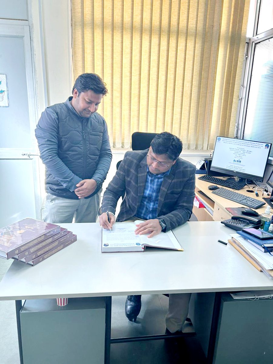 Dr. Ashish R. Warghat (@ashishwarghat) on Twitter photo Many Congratulations to my PhD student Mr Mahinder Partap for completion of successful journey of his PhD. <a href="/MAHINDERPARTA11/">MAHINDER PARTAP</a> Many Congratulations to my PhD student Mr Mahinder Partap for completion of successful journey of his PhD. <a href="/MAHINDERPARTA11/">MAHINDER PARTAP</a>