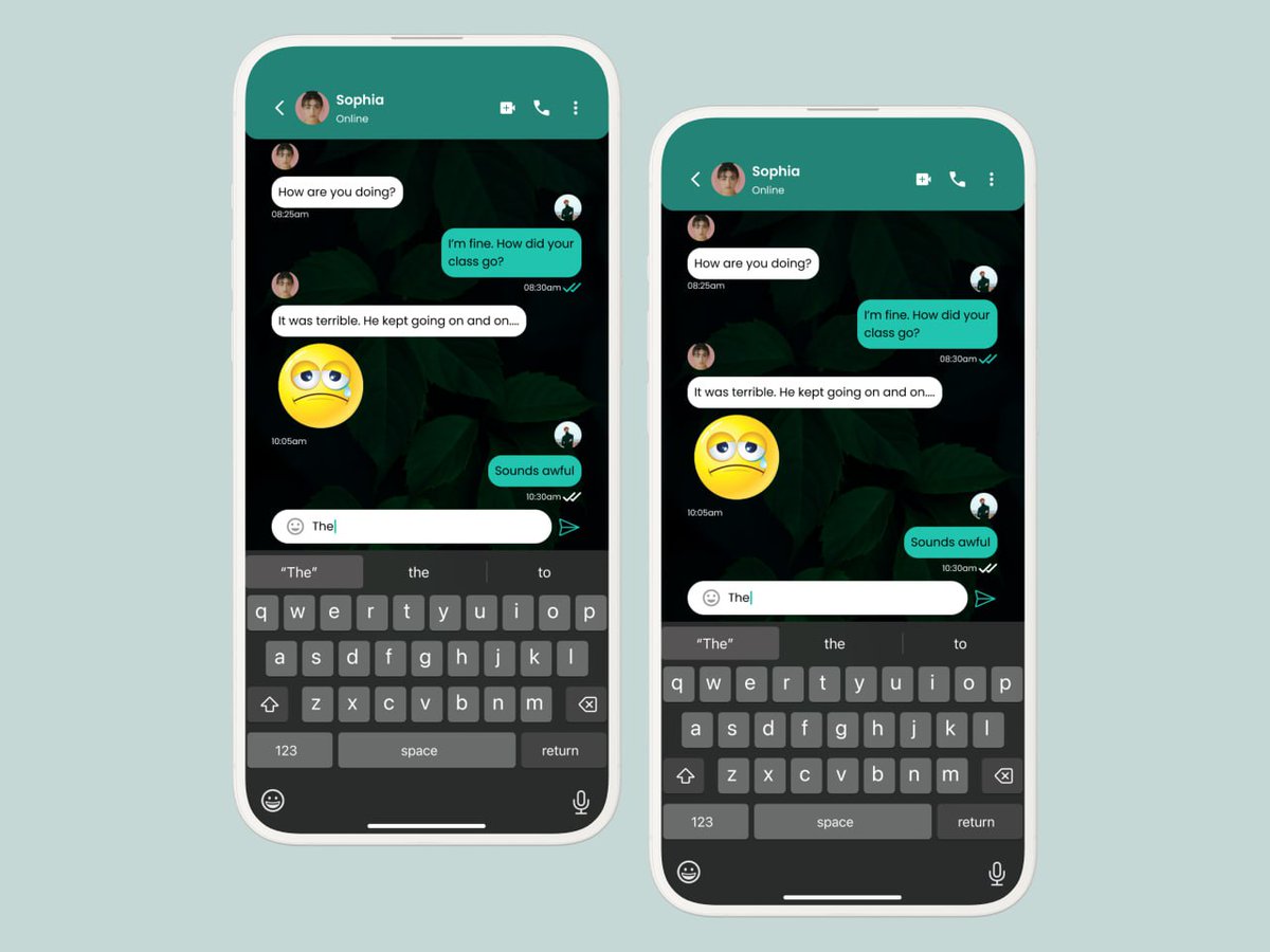 NgOnyenz's tweet image. Day 13/30
Design an active chat screen.
Thoughts?
#Designgate30DaysUIChallenge #UIChallenge  #DesignCommunity #Chatbox #ChatUI #Socialmedia #dm