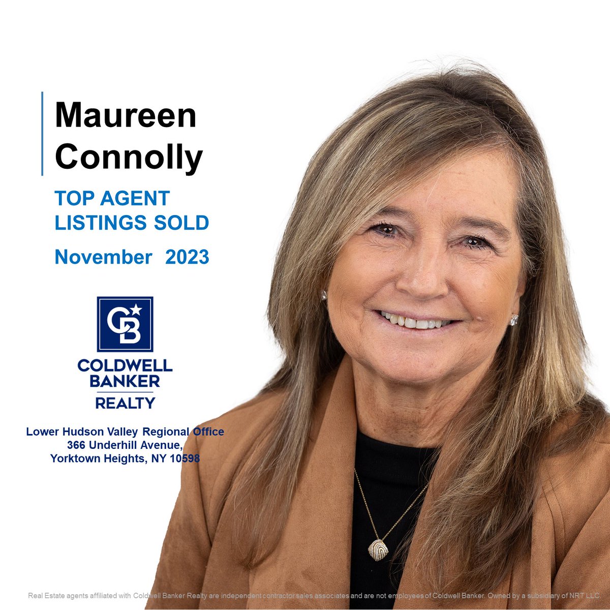 Congratulations to Maureen Connolly on being November’s Top Agent Listings Sold.
Your dedication and hard work is greatly appreciated, Maureen!
#congratulations #cbr #ctwc #realestate #lhvro #cbproud #cbtheplacetobe #bestagent #agentofcoldwellbanker #maureenconnolly