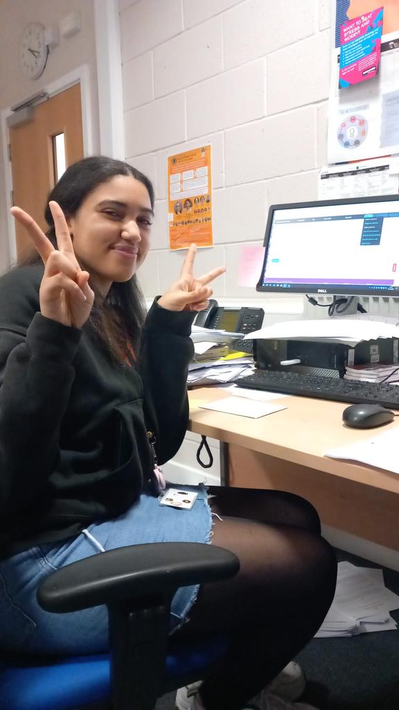 We are delighted to be sending off Chiamaka's UCAS application to study Sociology.