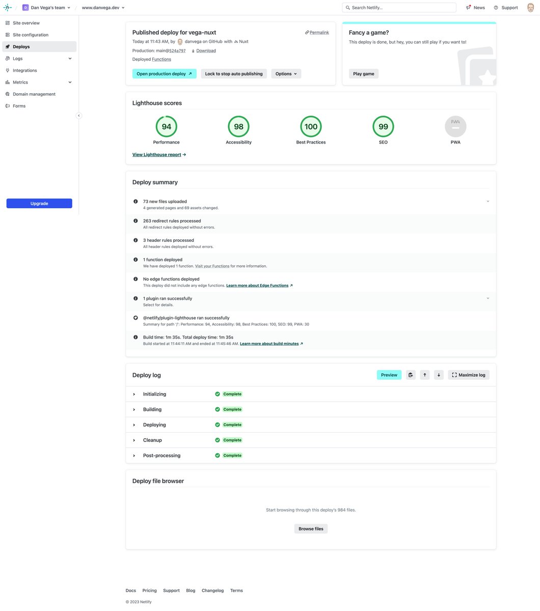 As someone who has been deploying sites for 23 years now I can't tell you how enjoyable of a process Netlify makes this. I push code to my GitHub repo and boom 💥