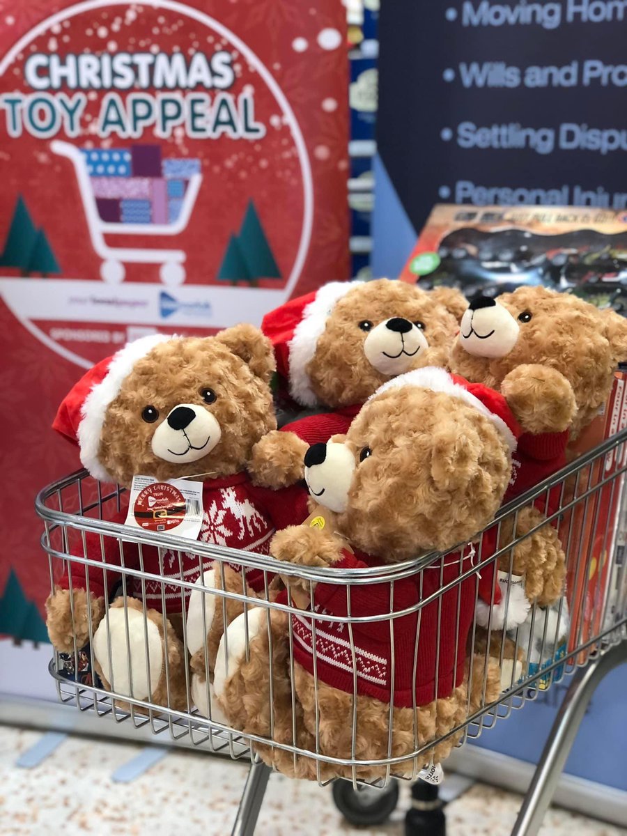 The Toy Appeal always brings people and bears together! @RadioWNorfolk