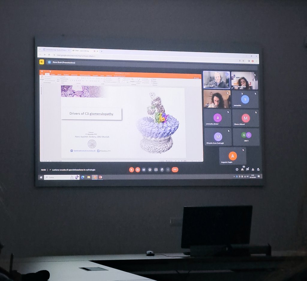 As nephrology residents, we're very lucky to attend this brilliant lecture on C3 Glomerulopathy by Prof. <a href="/hjanders_hans/">Hans-Joachim Anders</a> at #MeyerHealthCampus hosted by Prof. <a href="/PRomagnani/">Paola Romagnani</a>

#Florence
#SchoolOfNephrology
#C3glomerulopathy