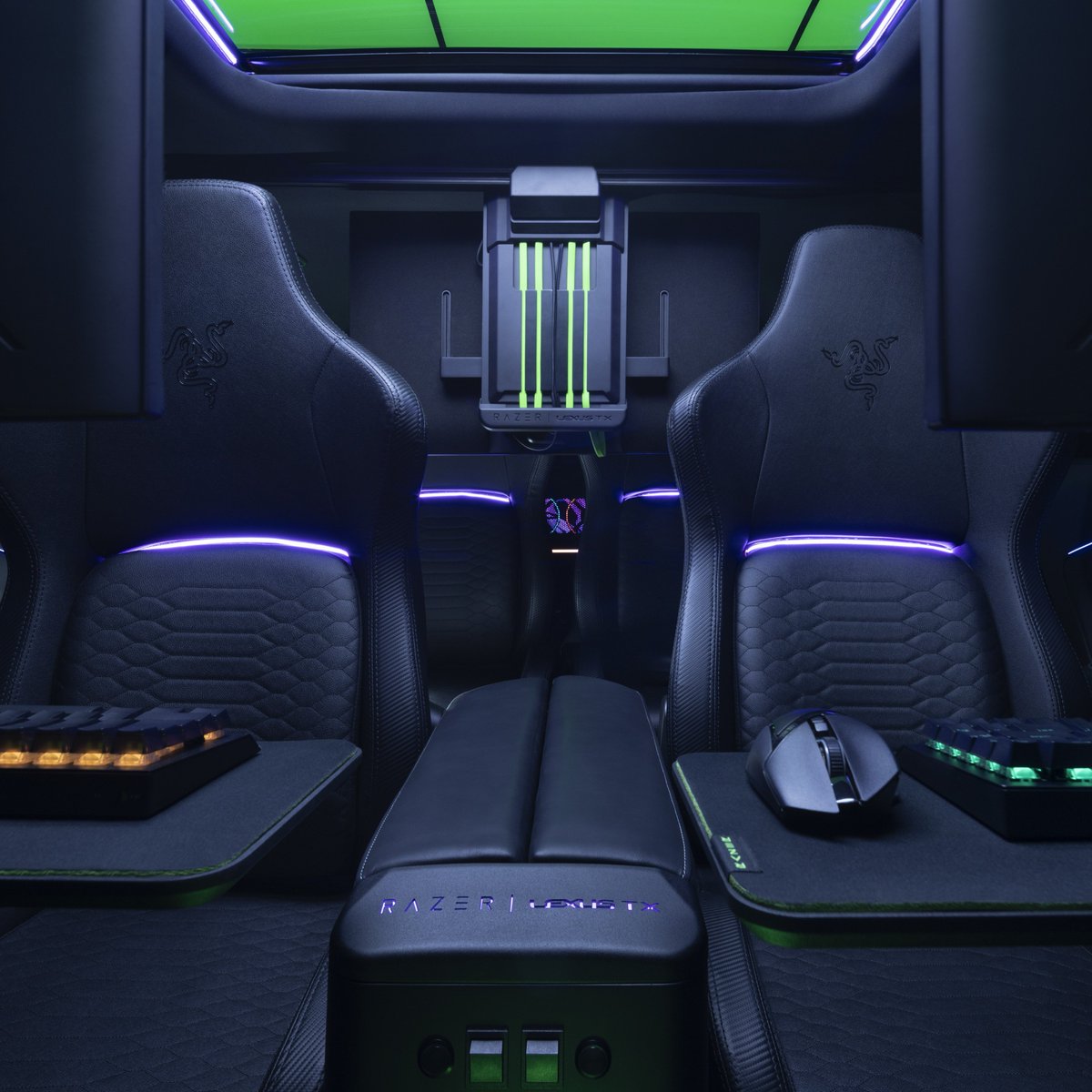 Razer e Lexus criaram um carro gaming 🤯
