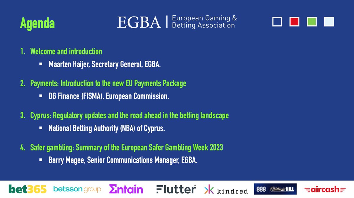 European Gaming and Betting Association (EGBA)