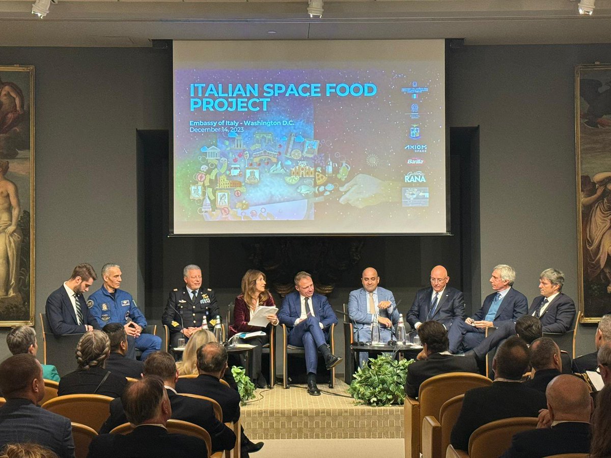 The #SpaceFood Project and its partners are an example of how “Italy is a superpower of quality,” said Minister @FrancescoLollo1 @SocialMasaf. This is true also for our Italian Cuisine, our official candidate for @UNESCO, a synonym of quality, health, and economic growth.