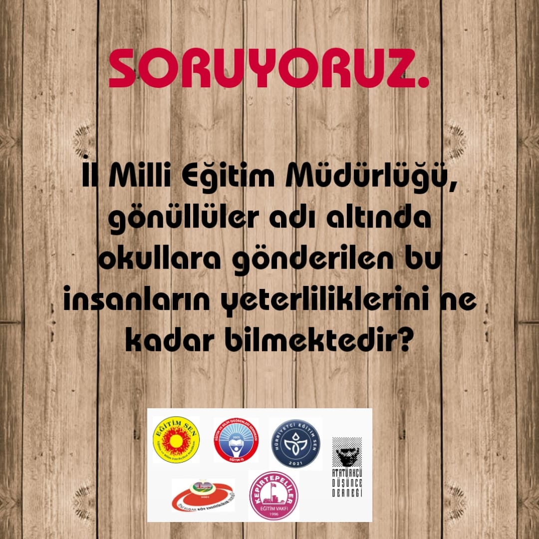 Egitimsenburgaz's tweet photo. Lüleburgaz'da Çedes kapsamında okullara İmam atanmasını istemiyoruz.
#CedeseHayir
@LuleburgazMEM @TCLuleburgaz
@valikirklareli
@kirklarelimem https://t.co/lytpBD6rQZ