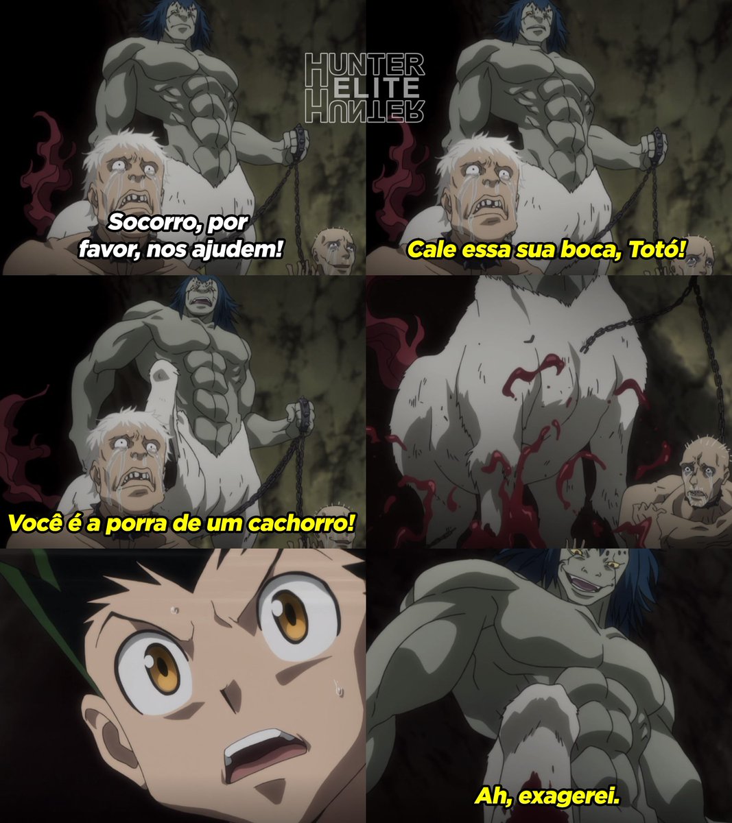 Elite Hunter x Hunter - Essa é fácil uma das melhores cenas de Hunter x  Hunter!