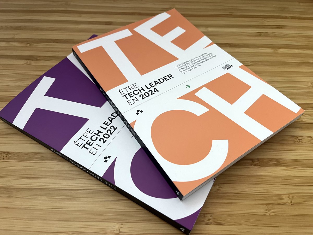 Être #TechLeader? Après un opus remarquable en '22, l'équipe @TechRocksFr revient avec un nouvel épisode pour '24, magistral! Alors sans surprise, ça parle de #Tech, mais aussi de #parentalité, de santé #mental, de #diversité. J'adore cet effort d'équilibre entre compétence et