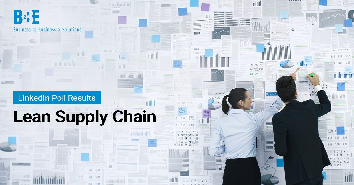 Today, we explore some key strategies for building a lean supply chain using results from our latest poll.

Read the article: b2be.com/blog/what-do-y…

#B2BE #supplychain #leansupplychain #supplychainmanagement #wastemanagement #technology