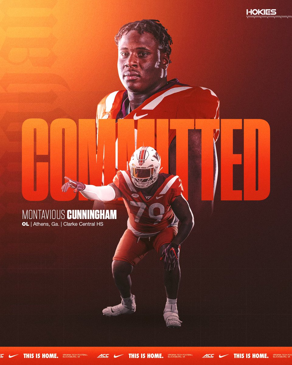 MONTAVIOUS CUNNINGHAM (@montavious706) on Twitter photo Thankful for all of the opportunity, but this is home. Go Hokies 🦃 #Blessed #HokieNation <a href="/coachbrentdavis/">Coach Brent Davis</a> <a href="/Crook_VT/">Ron Crook</a> <a href="/TylerBowen/">Tyler Bowen</a> Thankful for all of the opportunity, but this is home. Go Hokies 🦃 #Blessed #HokieNation <a href="/coachbrentdavis/">Coach Brent Davis</a> <a href="/Crook_VT/">Ron Crook</a> <a href="/TylerBowen/">Tyler Bowen</a>