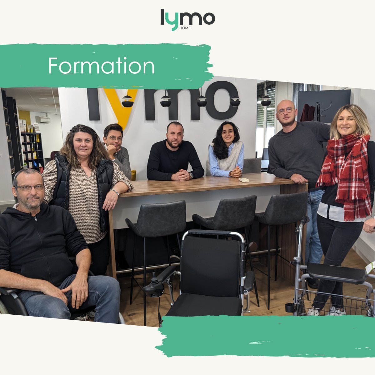 Formation des équipes 📚

Nous remercions Aude Carrière et Charles Cruciani pour ces 2 jours de formation 💼

Lymo Home se spécialise en logements adaptés pour personnes à mobilité réduite et implique ses équipes dans cette mutation, renforçant leurs compétences opérationnelles📈