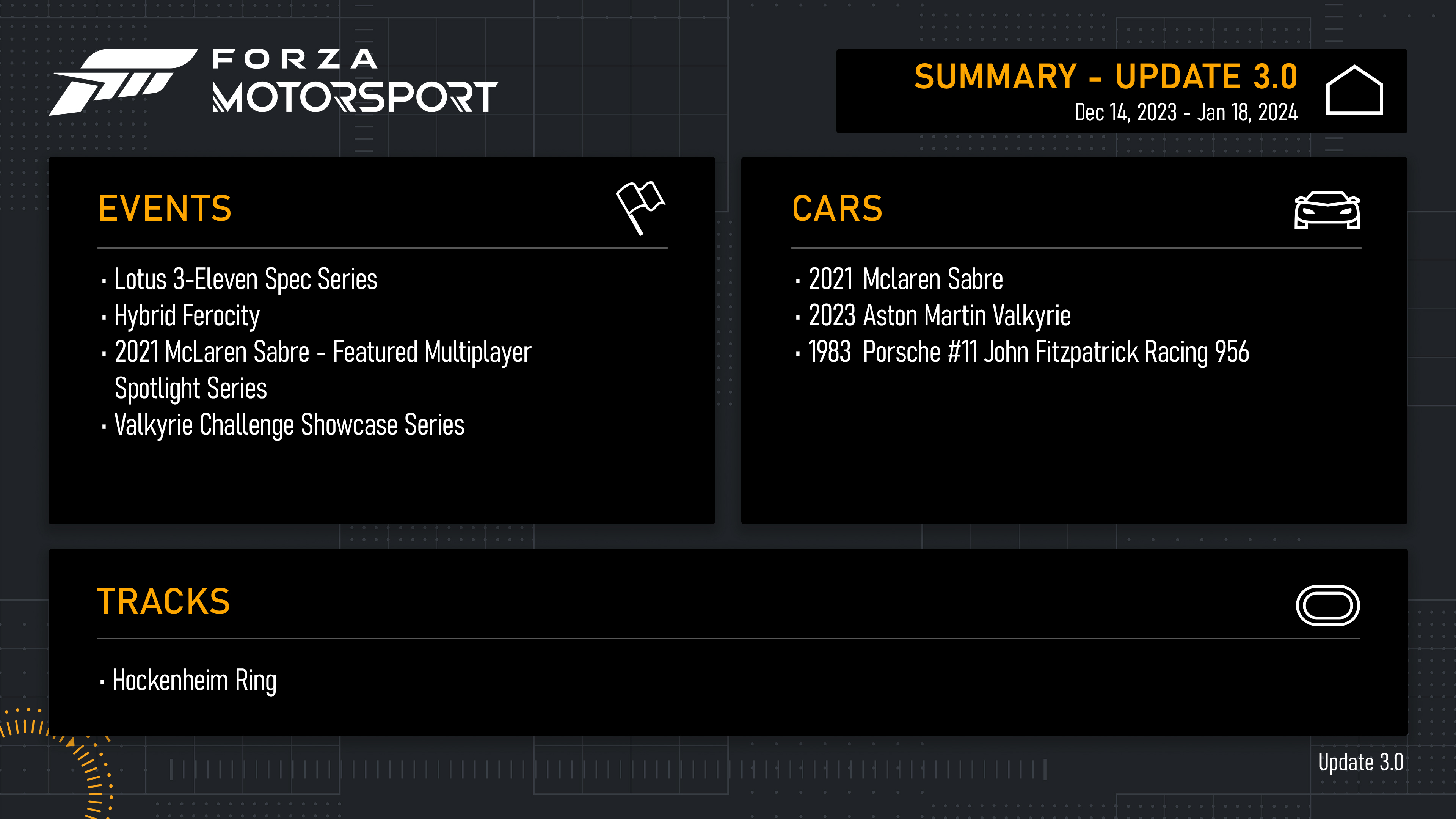 Forza Motorsport PC System Requirements: Minimum and recommended specs