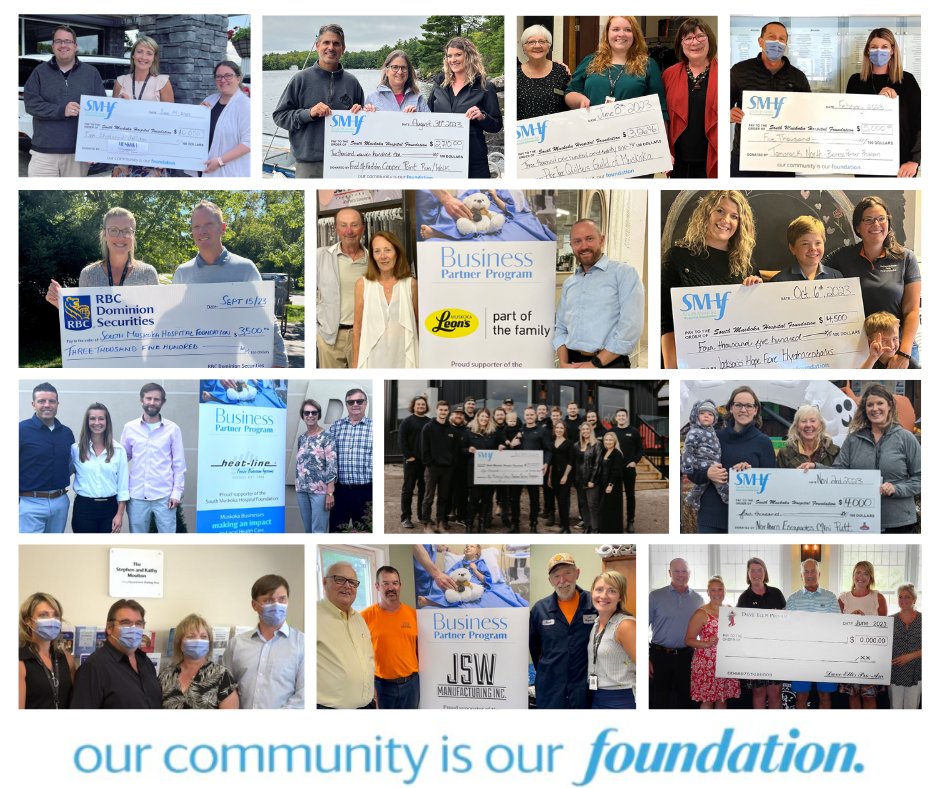 We are very fortunate to get to meet and work with such a generous and caring community. From the bottom of our hearts, thank you.
#HealthMuskoka