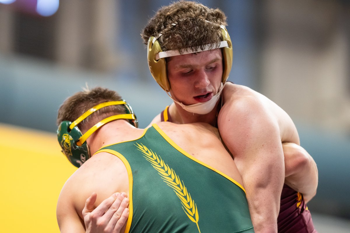 GopherWrestling's tweet image. Squad rolls deep 〽️