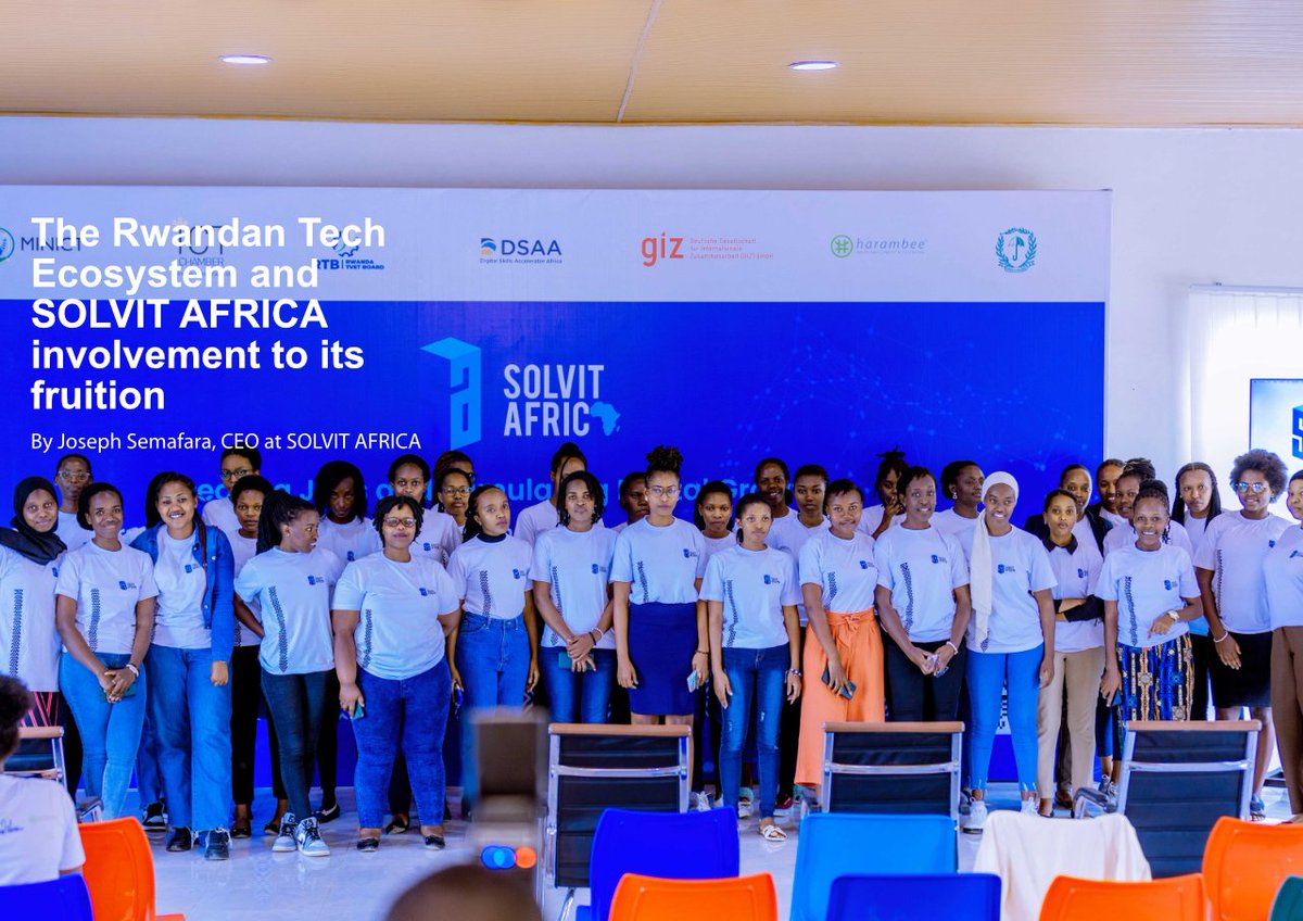 SOLVIT AFRICA has successfully outsourced 80% of its trained talents,  demonstrating the practical application of their efforts in meeting the  growing demands of both local and international markets.

Read more: ict-africa.org/the-rwandan-te…

#ICT #ITO #training #labourmarket