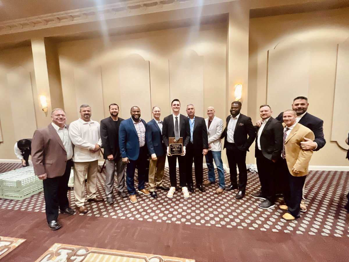 Blessed for everything I received last night and the people I got to meet. Congrats to everyone else that won and got invited. Can’t wait to see what the future holds🤘🏼 #HookEm #BFND <a href="/milwee4/">AJ Milwee</a>