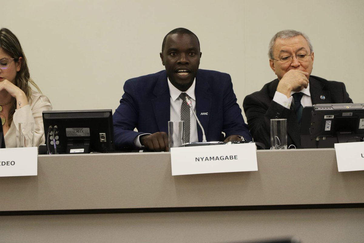 🎯#RefugeeForum Hildebrand Miyomwungeri, Mayor of @Nyamagabe, exposes the importance of Climate change mitigation strategies, and more sustainable and efficient energy sources, to adapt and ensure the rights of refugees and migrants in the future #CitiesAreListening #CitiesGRF