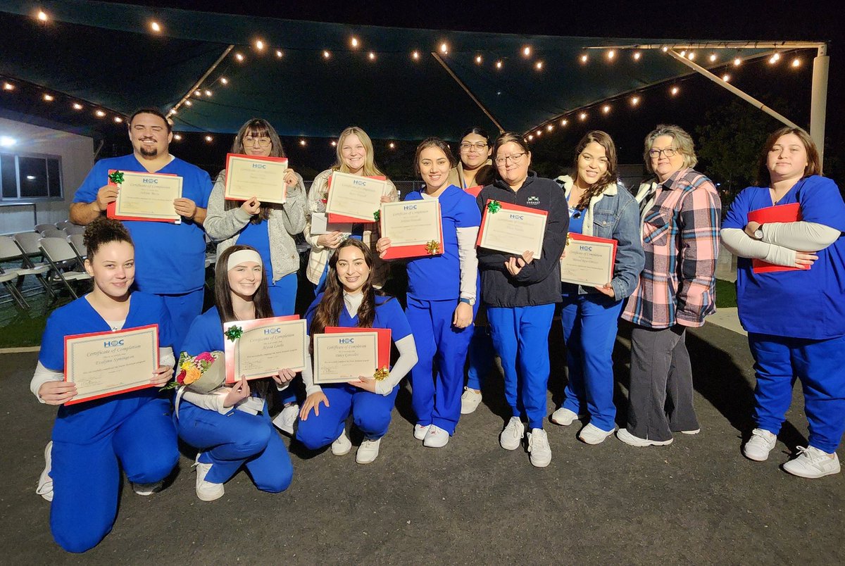 Congratulations #HOC Nursing Assistants on graduating this week 🎓 We are proud of you and wish you the very best in your future endeavors! 

#CNA
#SanDiegoJobs
#Nursingassistant