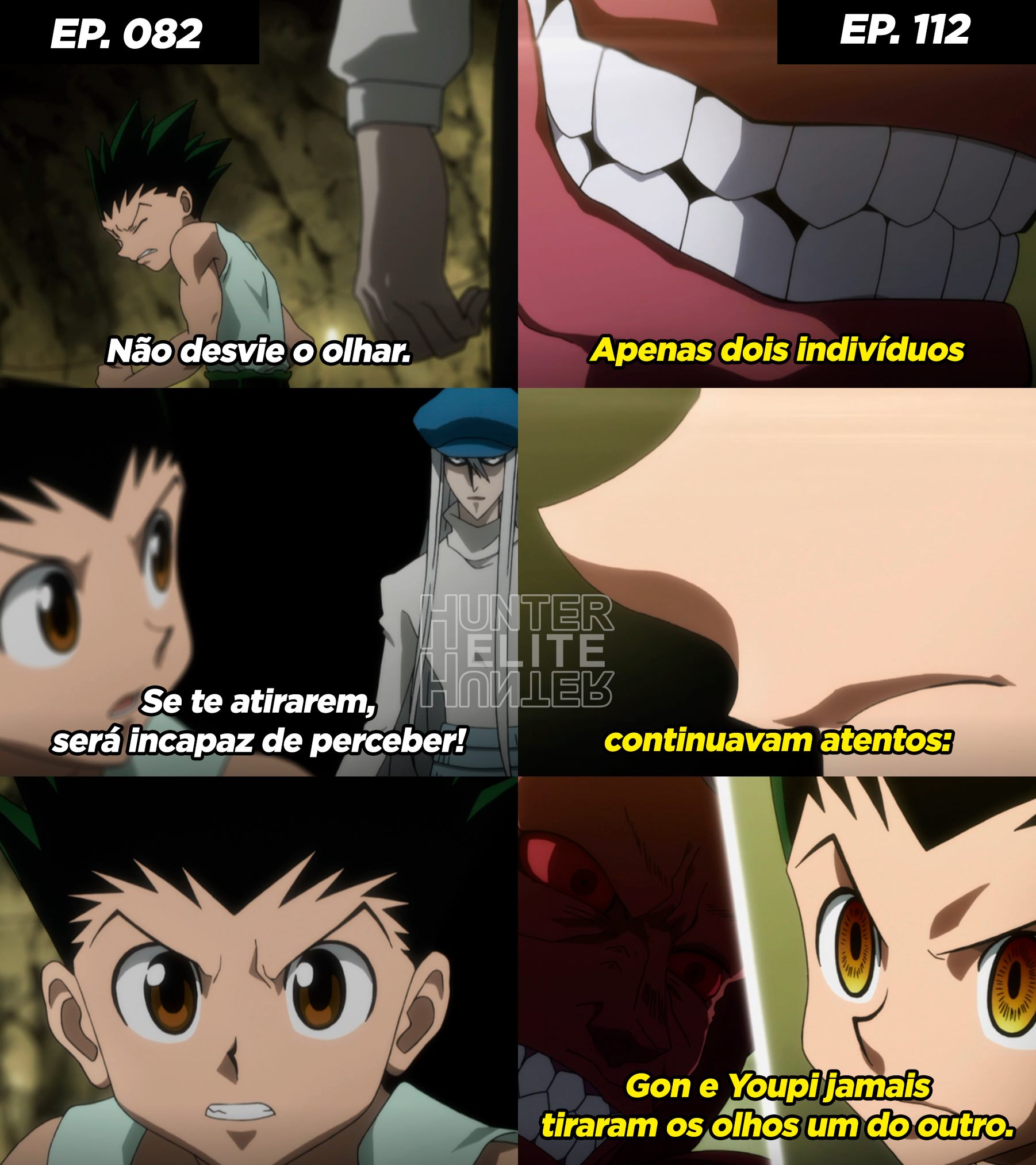 Né isso! - Elite Hunter x Hunter