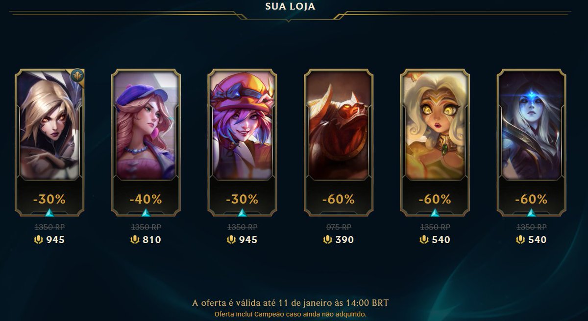 Recompensas Ranqueadas de 2021 - League of Legends