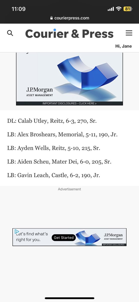 Blessed to be selected for the All-Metro team!