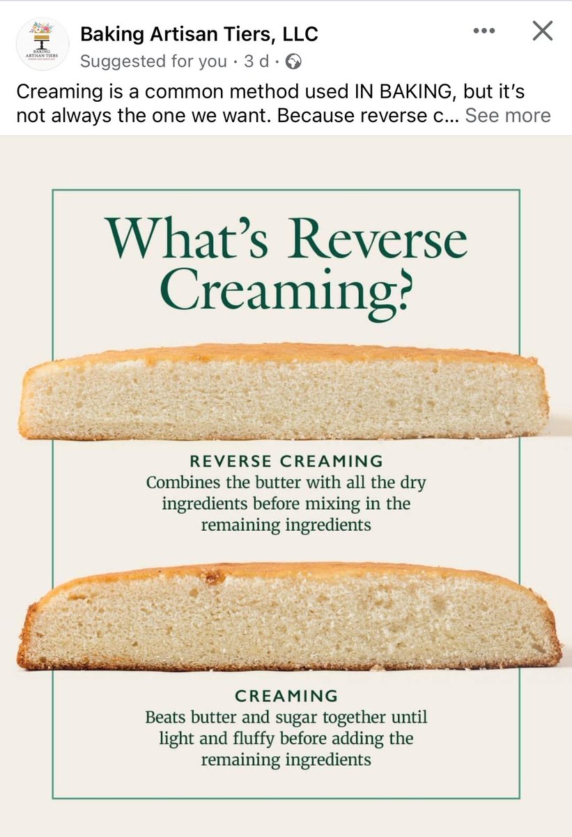 I genuinely didn’t think the answer was going to involve cake… 😳