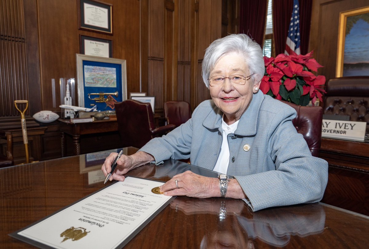 Happy Birthday, Alabama! For 204 years, our great state has stood as a testament to the enduring spirit of her people. I am honored to proclaim today as Alabama Day. #alpolitics