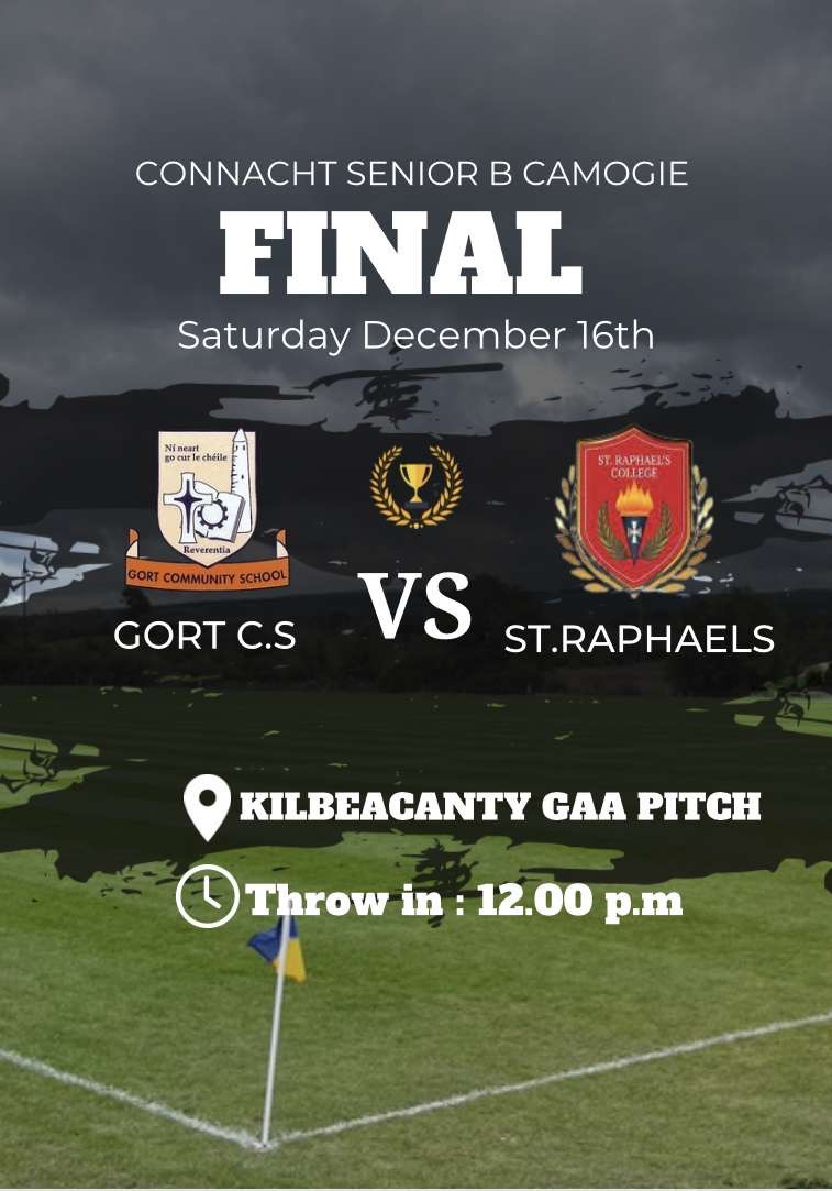 All roads lead to Kilbeacanty GAA Club this Saturday morning, 16th December for the @ConnachtCamogie Colleges Senior B Final. Best of luck to the players and management! Let's all get out and support the girls!💪💪#GCSAbú