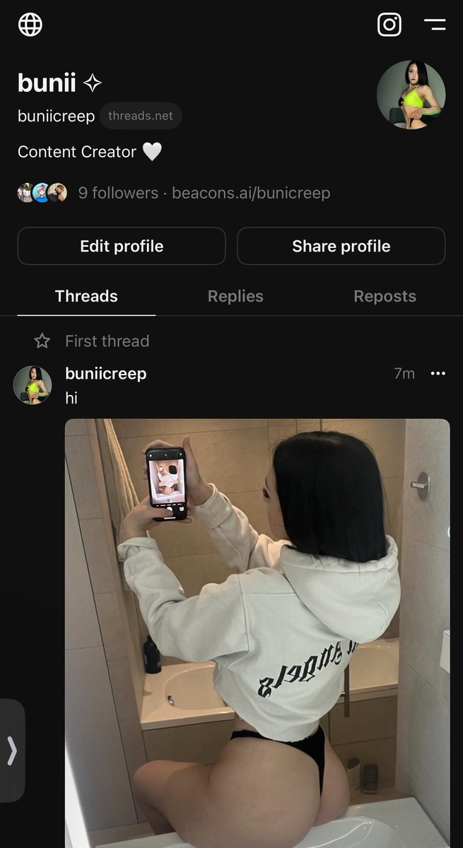 bunicreep's tweet photo. does anyone use threads? https://t.co/0QCXRqAu9c