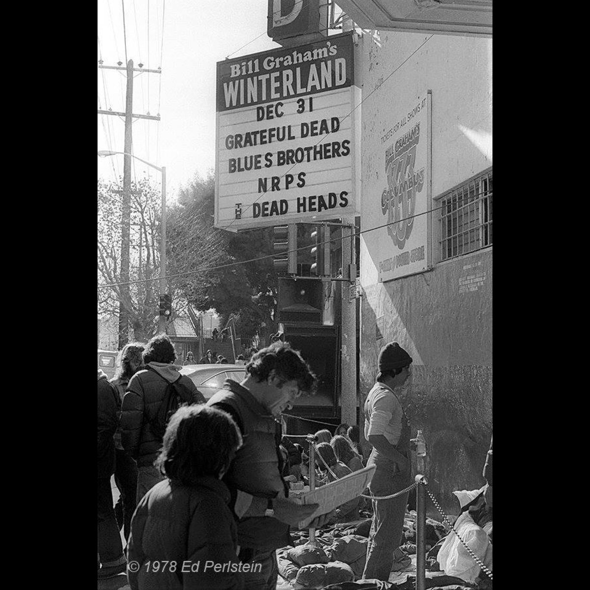 The closing of Winterland – 12/31/78 🌹 📷: Ed Perlstein