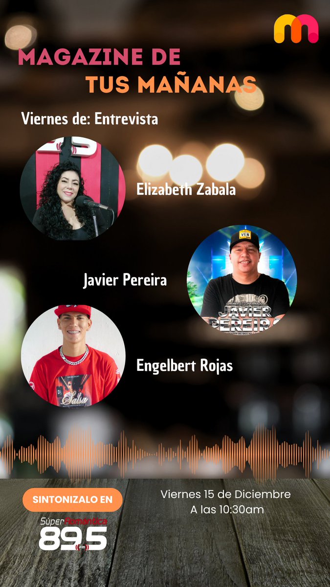 Super Romántica 89.5 tweet media