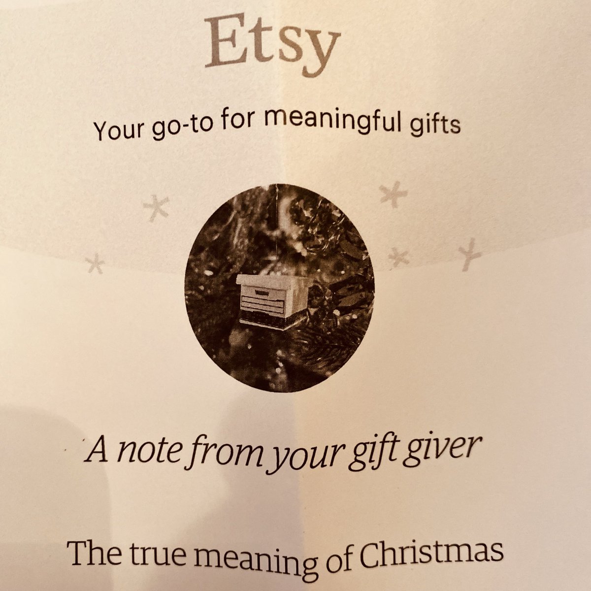 Merry #ChristmasOrnament!
Some friends just really get me. #ClassifiedDocuments for my tree! LOL.