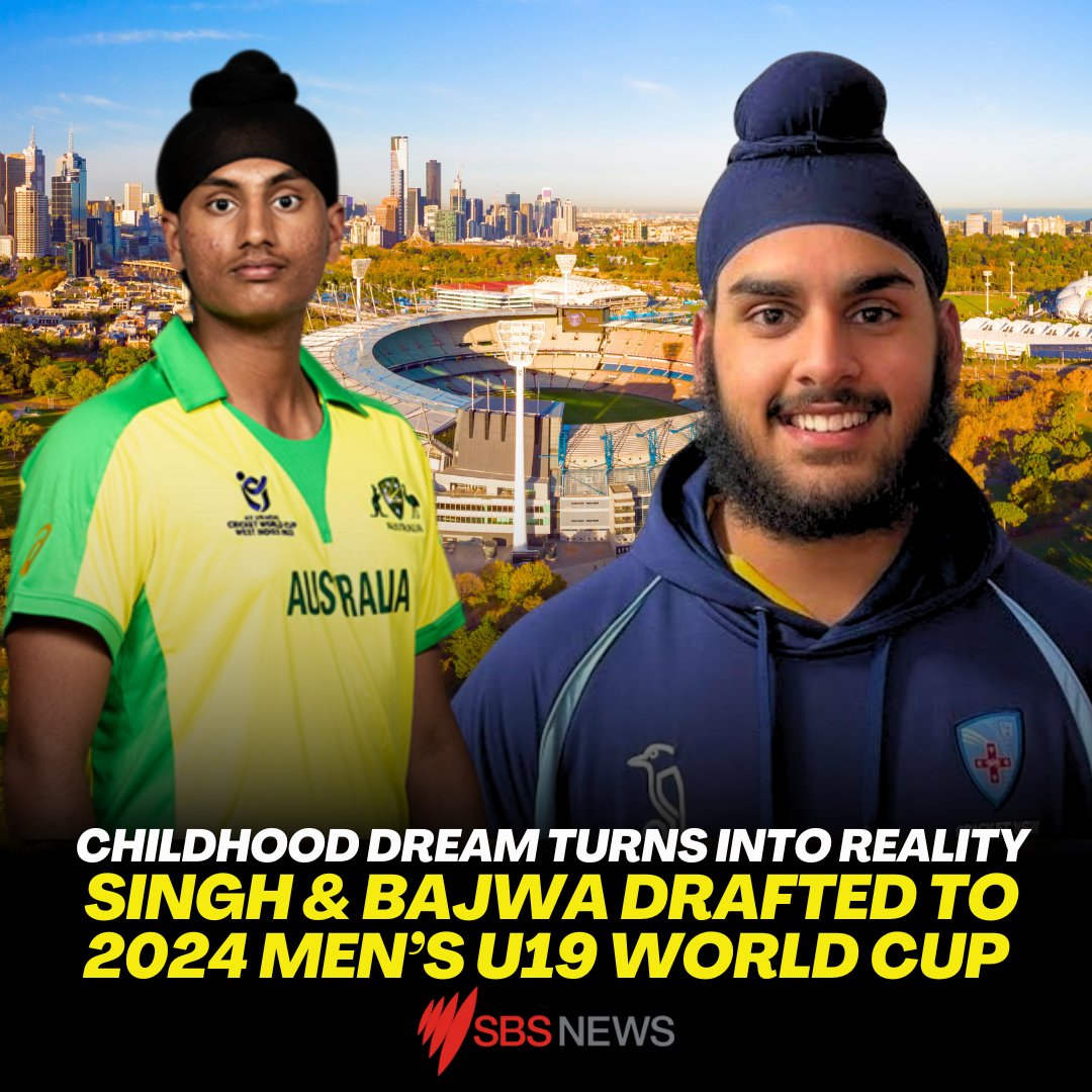 Congrats to Harkirat Bajwa & Harjas Singh who have made the OZ squad for the 2024 Men’s U19 Cricket World Cup. As shadow minister for multicultural affairs & a huge cricket lover, this is great news. Australia is a great multicultural country with a love of #Cricket & it’s