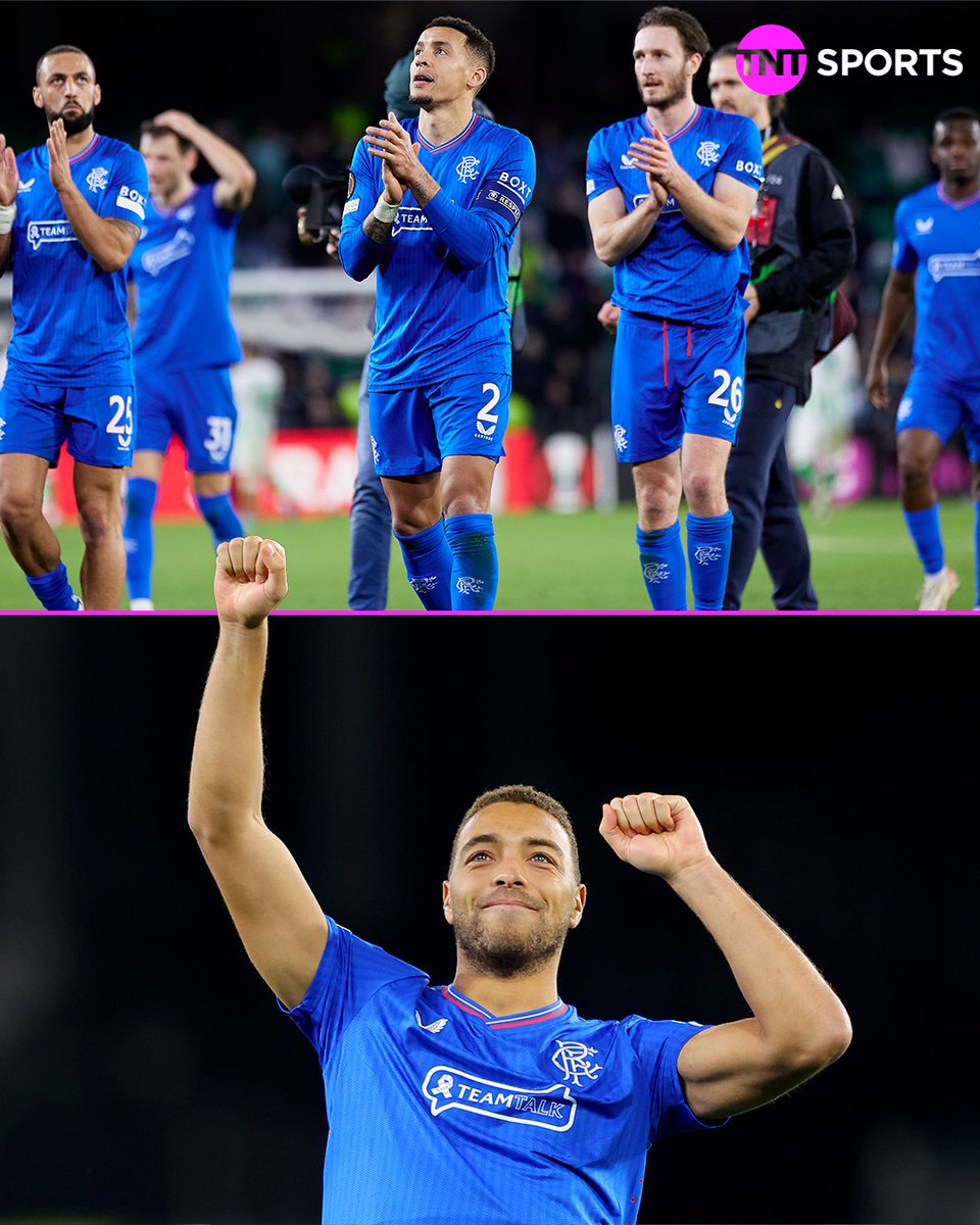 Rangers are the 𝗼𝗻𝗹𝘆 𝘁𝗲𝗮𝗺 to beat Real Betis at home this season 👀

What a time to do it 👏