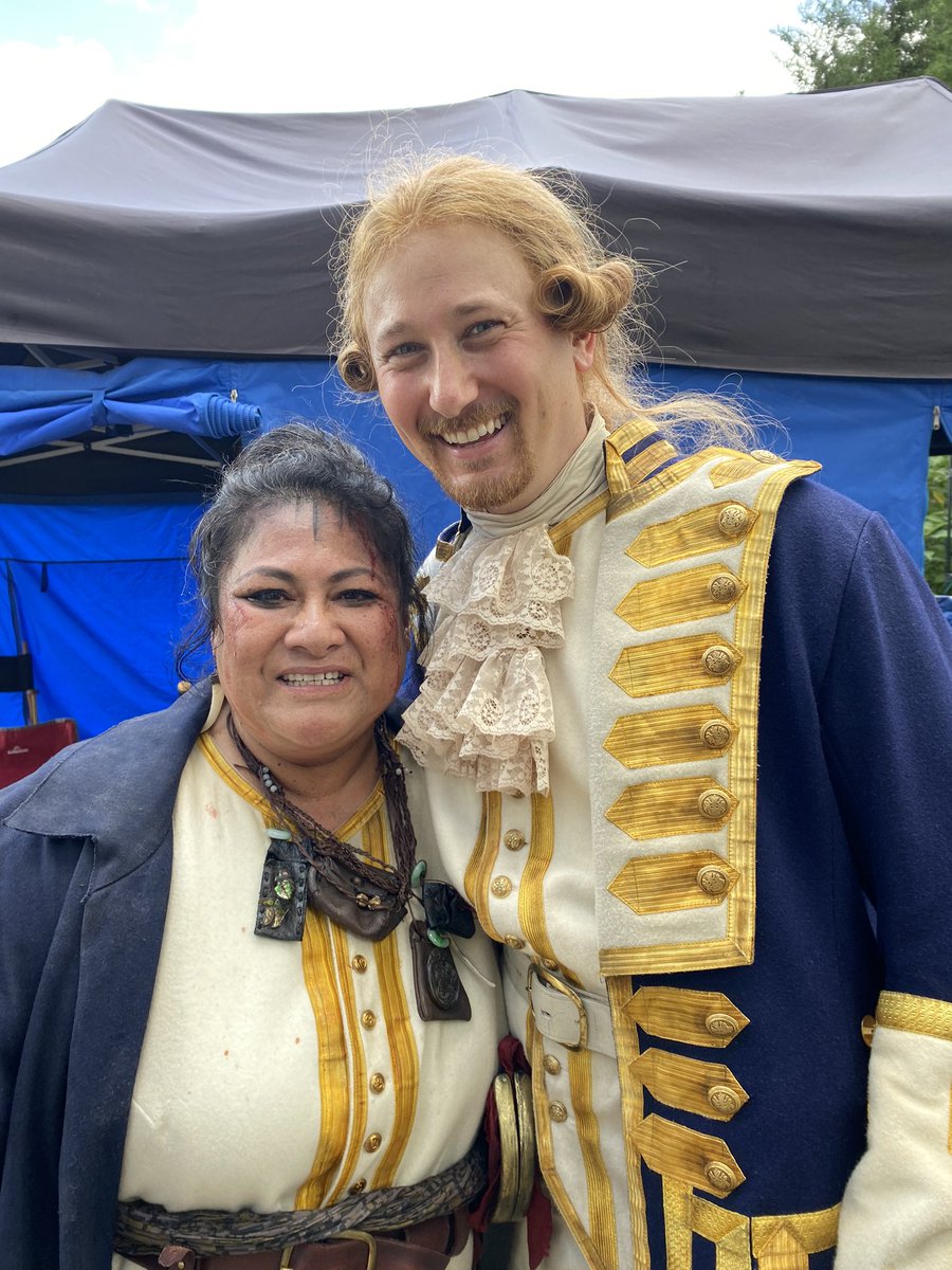 Just saw that <a href="/sambaschutte/">Samba Schutte</a> was celebrating Anapela and wanted to jump in on the love (she’s the best)!
#OurFlagMeansDeath